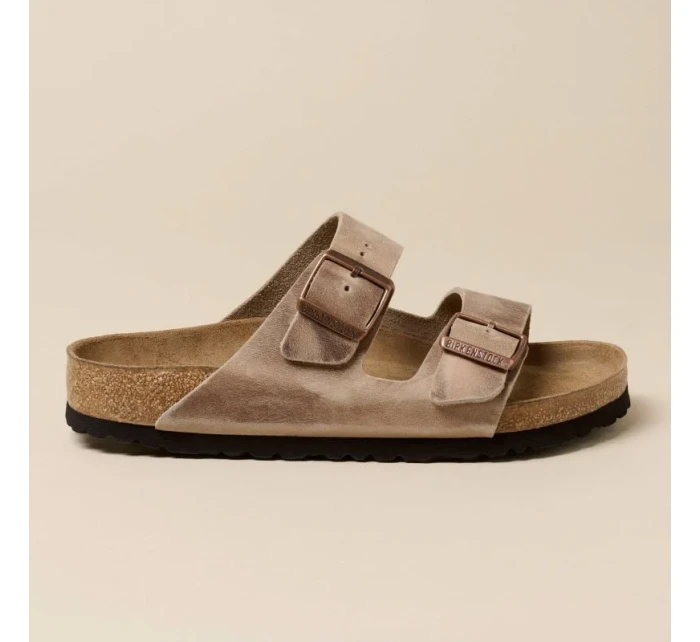 Birkenstock Arizona Soft Footbed Oiled Leather Tabacco Brown úzké žabky pro muže/dámy (0552813) Birkenstock Arizona Soft Footbed Oiled Leather Tabacco Brown úzké žabky pro muže/dámy (0552813)