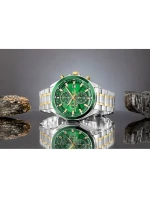 Pánské hodinky Giewont Chronograph Sapphire Silver Green GW7290-B7