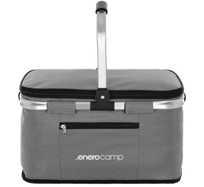 TERMO SKLÁDACÍ CESTOVNÍ KOŠ 24L ŠEDÝ ENERO CAMP