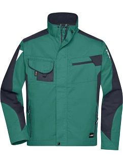 Daiber JN 821 Pracovní bunda - Strong 02.0821 dark green/black