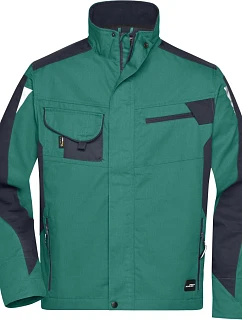 Daiber JN 821 Pracovní bunda - Strong 02.0821 dark green/black