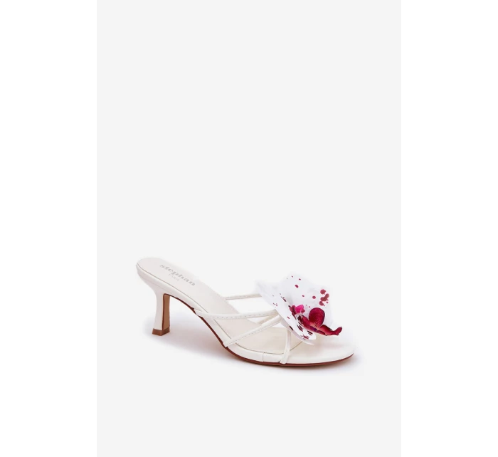 Dámské Pantofle Na S  Bílé model 21687223 - Boto