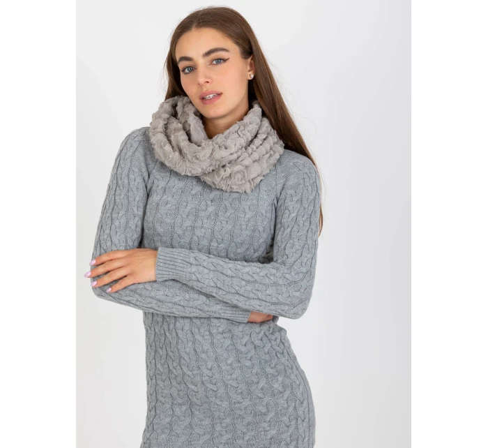 Tunelová šála AT KM S 8253.18 šedá Tunelová šála AT KM S 8253.18 šedá