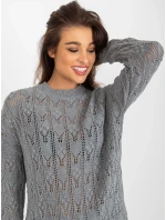 Dámský svetr BA SW 9000 .31P šedá - FPrice Dámský svetr BA SW 9000 .31P šedá - FPrice