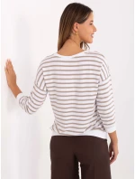 Bluzka RV BZ model 21319962 biało beżowy - FPrice