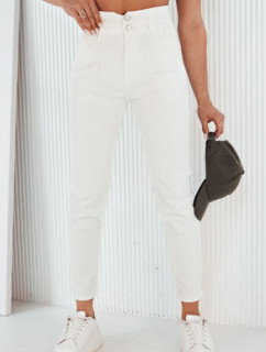 PAREI dámské džínové kalhoty bílé Dstreet UY1972