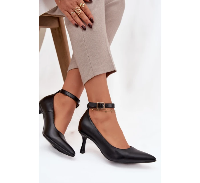 Lodičky na jehlovém podpatku model 221171 Step in style Lodičky na jehlovém podpatku model 221171 Step in style