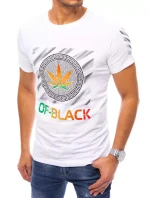 Pánské bílé tričko model 21964094 - Dstreet