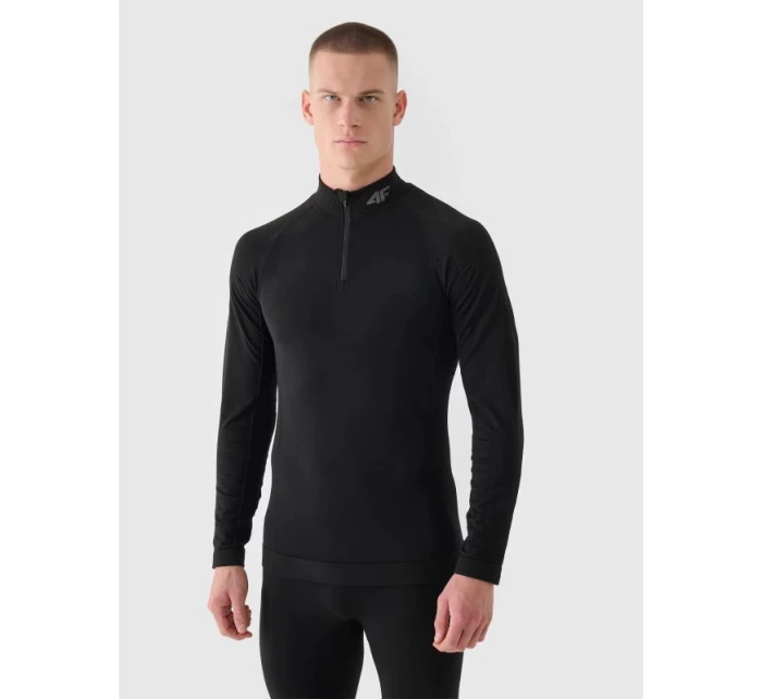 Pánské bezešvé termoprádlo z merino vlny (top) 4F 4FWAW24USEAM197-20S Pánské bezešvé termoprádlo z merino vlny (top) 4F 4FWAW24USEAM197-20S