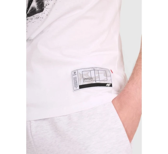 Pánské volejbalové tričko s potiskem model 21756928 - 4F Pánské volejbalové tričko s potiskem model 21756928 - 4F