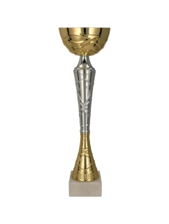Zlatý a stříbrný kovový pohár TUMA S