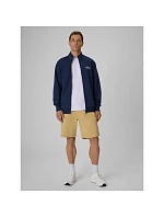 Pánská mikina z fleece s pravidelným střihem bez kapuce 4F 4FRSS26TSWSM2977-31S