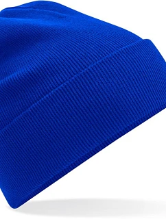 B Pletená čepice z bio bavlny 53.0 bright royal model 22481568 - Beechfield