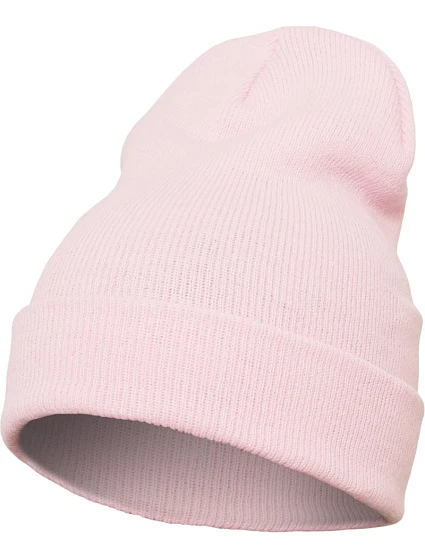 Flexfit 1501KC Dlouhá pletená čepice 55.1501 baby pink Flexfit 1501KC Dlouhá pletená čepice 55.1501 baby pink