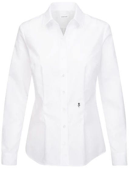 Seidensticker Blouse Slim LSL Halenka s dlouhým rukávem 78.0613 white Seidensticker Blouse Slim LSL Halenka s dlouhým rukávem 78.0613 white