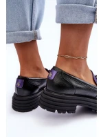 Dámské Kožené na Plochém Podpatku model 21634881 - Laura Messi