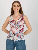 Halenka AT BZ 2202B.70 bílé a růžové