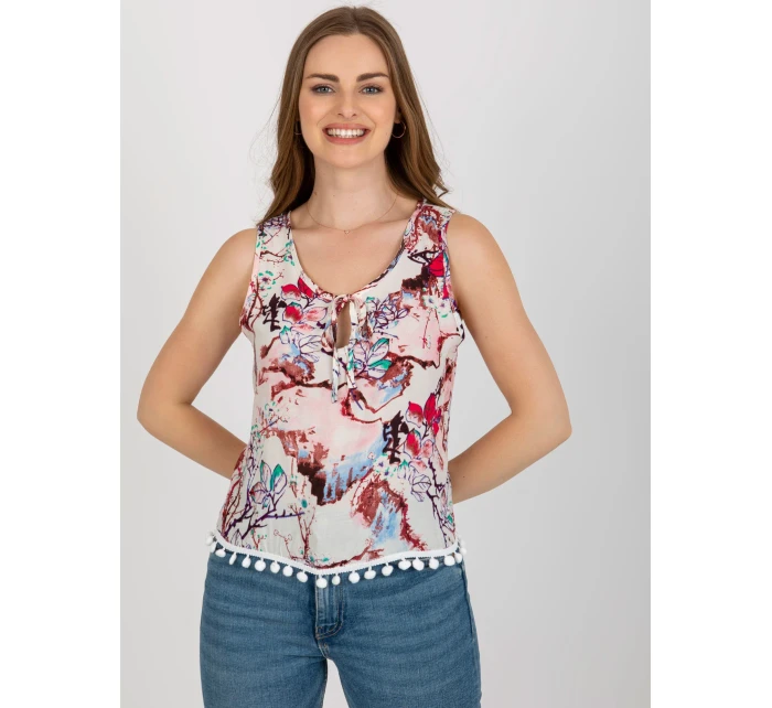 Halenka AT BZ 2202B.70 bílé a růžové