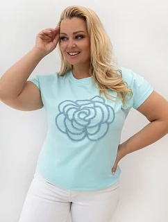 T shirt RV TS model 22173015 mietowy - FPrice