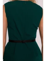 S427 Peplum šaty - zelené S427 Peplum šaty - zelené