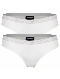 Dámské kalhotky 2PACK 163334 3F223 09210 ecru - Emporio Armani