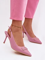 Dámské sandály Lurella 55-A62 růžové - Givana