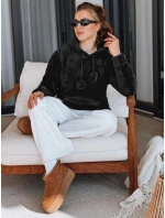 Dámská mikina černá model 21993693 - Dstreet