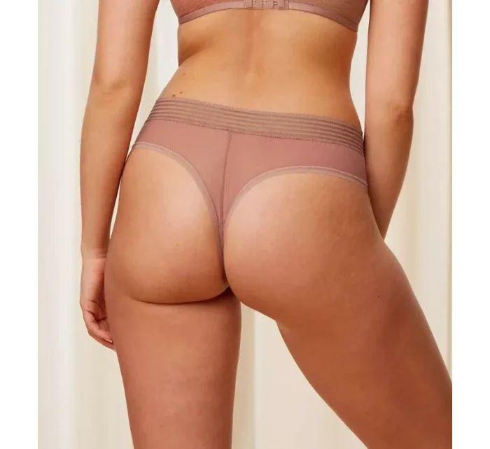 Tempting Sheer Highwaist String 2P     model 21781671 - Triumph