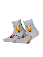 Skarpety  chłopięce wzorowane model 16127234 - Wola