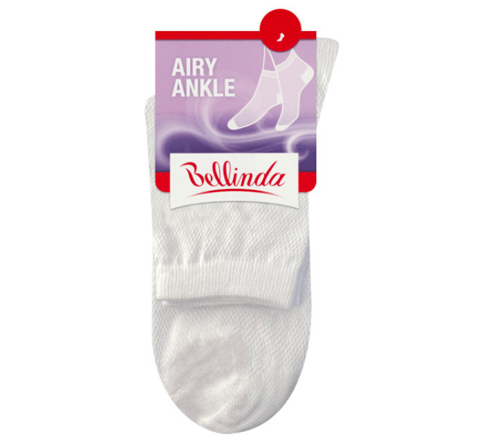Dámské kotníkové ponožky AIRY ANKLE SOCKS - BELLINDA - bílá