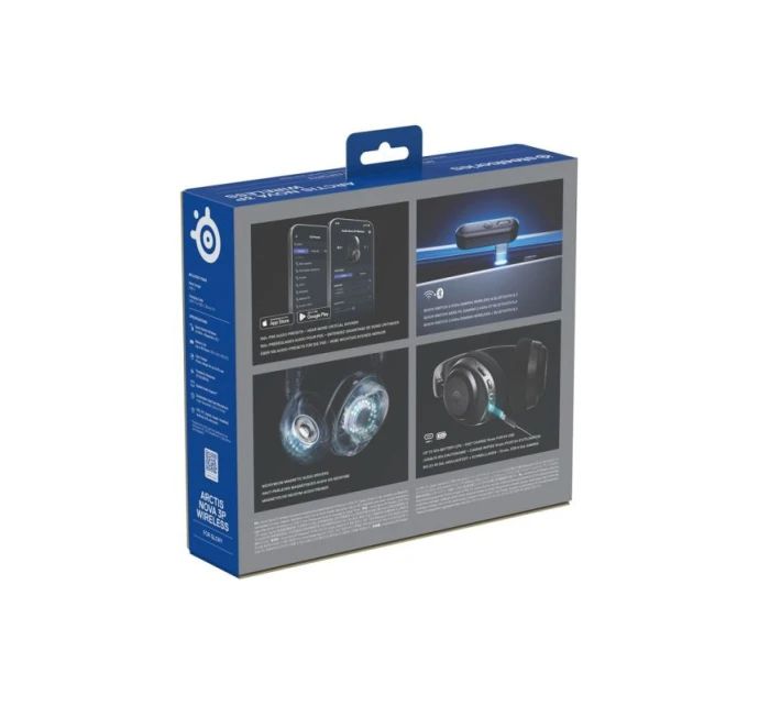 Bezdrátová sluchátka Steelseries Arctis Nova 3P pro Playstation, černá Bezdrátová sluchátka Steelseries Arctis Nova 3P pro Playstation, černá