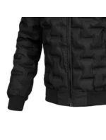 pánská jarní bunda černá s kapucí - pánské model 21931106 pánská jarní bunda černá s kapucí - pánské model 21931106