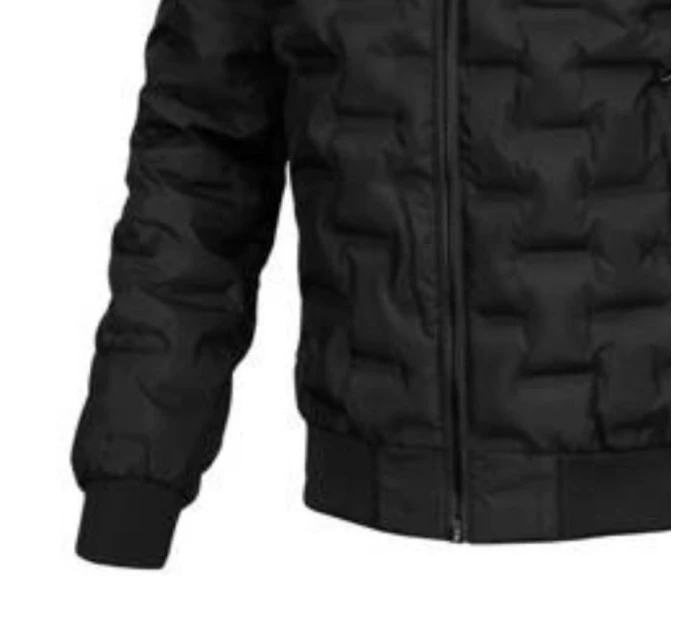 pánská jarní bunda černá s kapucí - pánské model 21931106 pánská jarní bunda černá s kapucí - pánské model 21931106