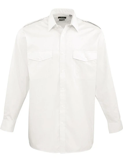 Premier PR 210 Pilotní košile s dlouhým rukávem 39.0210 white Premier PR 210 Pilotní košile s dlouhým rukávem 39.0210 white