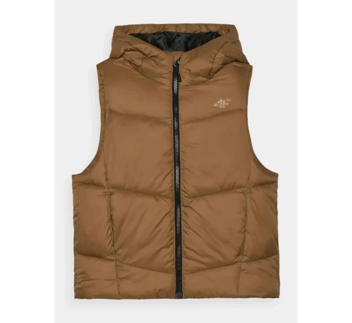 Bunda bez rukávů 4F Jr 4FJWAW24TVJAM134-82S dětské