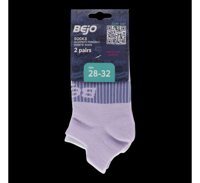 Dětské kotníkové ponožky model 21355864 JR 2 PACK - Bejo