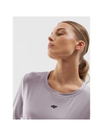 Dámské rychleschnoucí tenké tréninkové tričko s dlouhým rukávem 4F Dámské rychleschnoucí tenké tréninkové tričko s dlouhým rukávem 4F