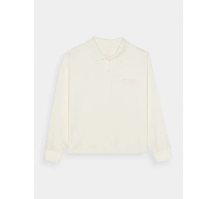 Hladký dívčí dlouhý rukáv 4F Junior 4FJRAW24TLONF438-11S