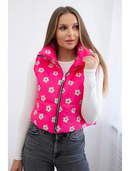 Vesta s model 21389290 květy fuchsie - K-Fashion