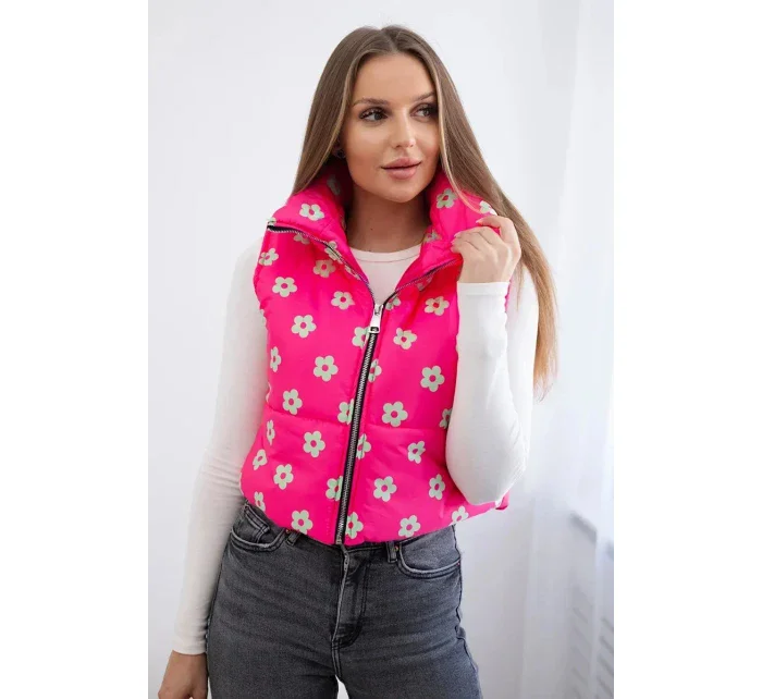 Vesta s model 21389290 květy fuchsie - K-Fashion