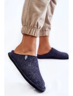 Klasické dámské pantofle Big Star model 21601024 Námořnická modrá - Big Star Shoes