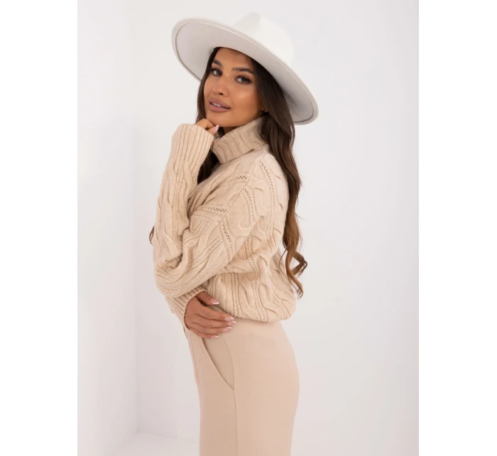 Jumper AT SW 23445.00 béžový Jumper AT SW 23445.00 béžový