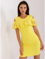 Sukienka LK SK model 18761796 żółty - FPrice