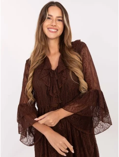 Sukienka MI SK model 21409565 brązowy - FPrice