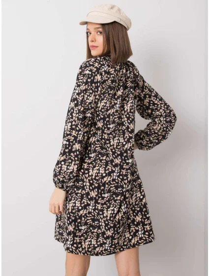 Šaty WN SK R819 1.17 černá a béžová