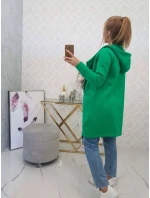 Zateplená mikina s kapucí model 21099104 zelená - Kesi