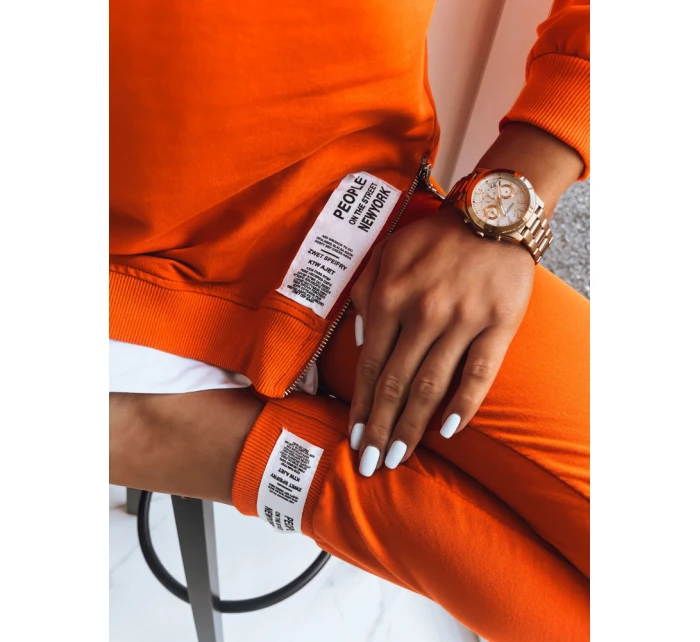 Dámská tepláková souprava TORONTO orange FashionStreet AY0852