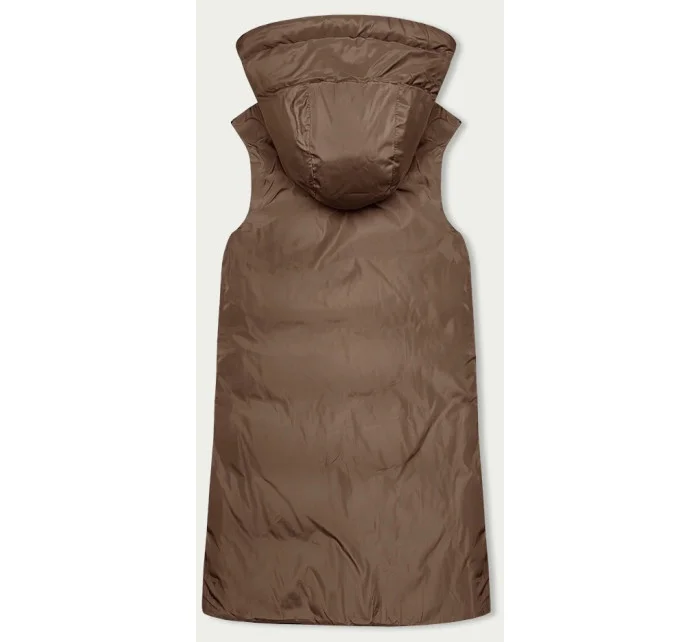 dlouhá dámská oboustranná vesta model 19576594 - S'WEST