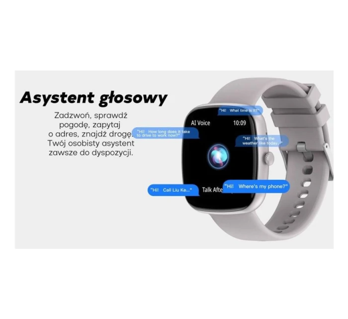 Dámské chytré hodinky  béžový silikonový řemínek + bílý řemínek model 21819976 - Gravity