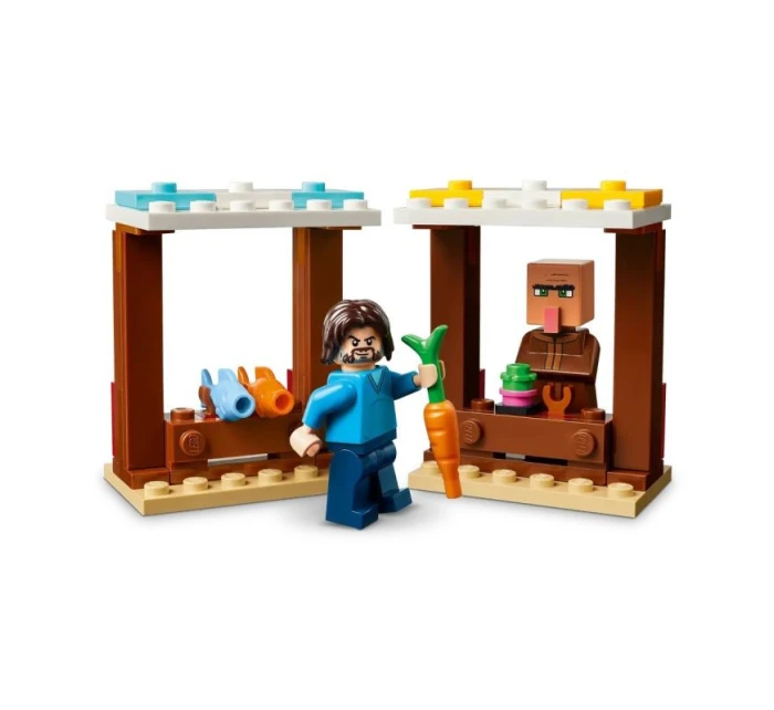 LEGO Minecraft 21273 Útok balónu Ghast na vesnici (VÝPRODEJ) LEGO Minecraft 21273 Útok balónu Ghast na vesnici (VÝPRODEJ)